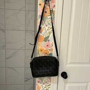 Madewell Black Woven Crossbody